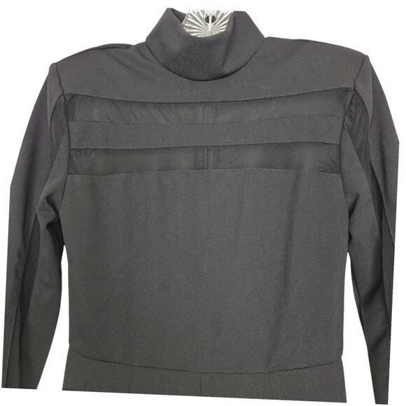 Long Sleeve Turtle Neck Jumpsuit Small - Picture 3 of 4